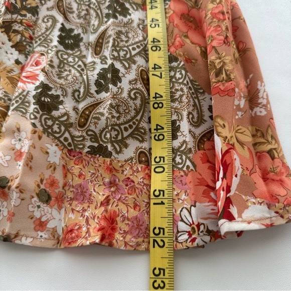 NWT Jessica Simpson Women’s Floral Pleated Maxi Dress Spaghetti Straps XS - Picture 7 of 9